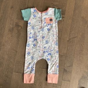 Floral Rags Romper